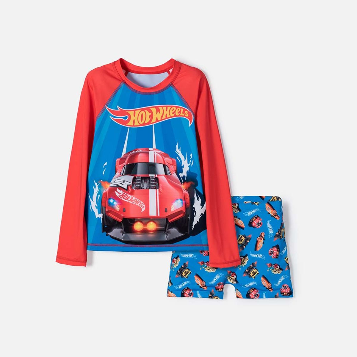 HOT WHEELS - Conjunto de baño Hot Wheels multicolor para niño