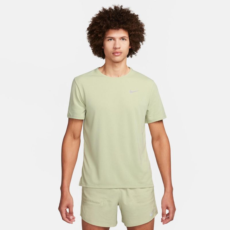 NIKE - Camiseta Deportiva Hombre Nike DriFit UV Miler