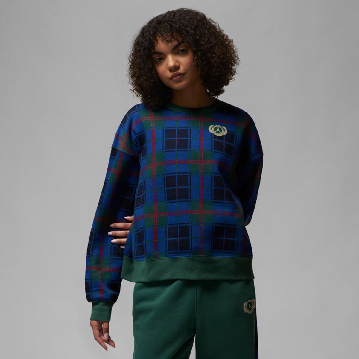 JORDAN - Buzo Mujer Jordan Brookyln Flc Crew