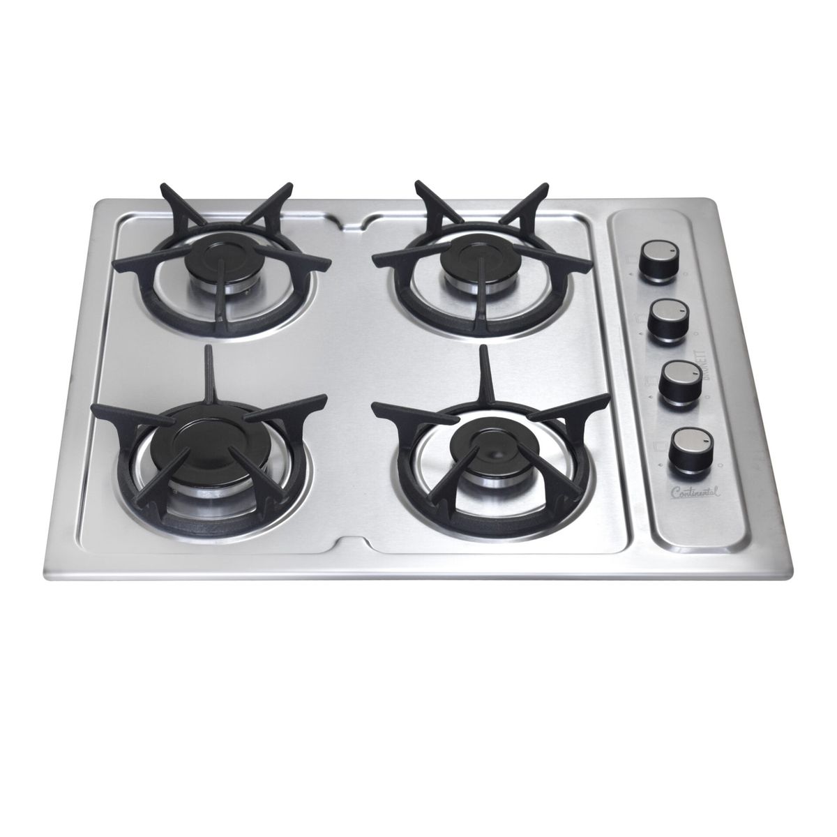 CONTINENTAL - Estufa De Empotrar 5418 Acero Inoxidable Gas Natural