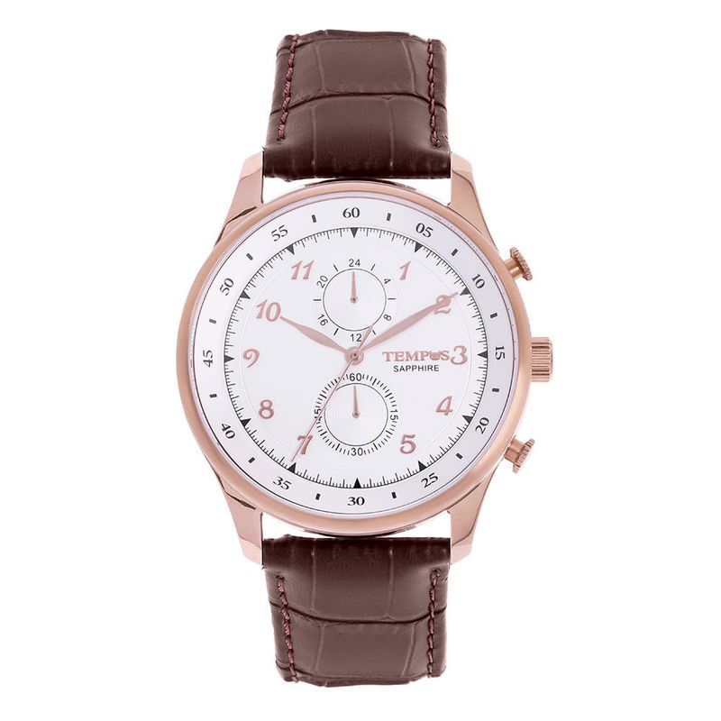 TEMPUS - Reloj Tempus Café Para Caballero T23002-01