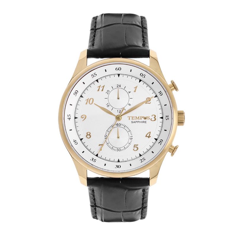 TEMPUS - Reloj Tempus Negro Para Caballero T23002-02