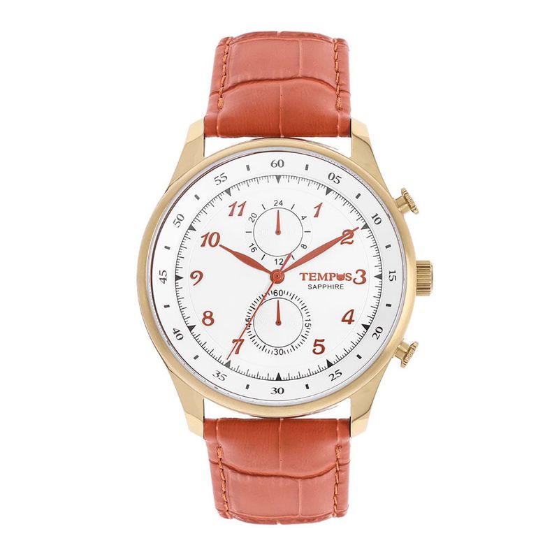 TEMPUS - Reloj Tempus Naranja Para Caballero T23002-04
