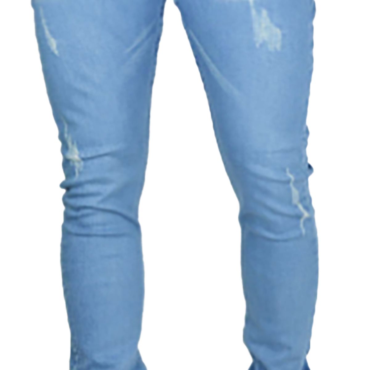 ABC - Pantalon Jean licrado Para Hombre Clasico skinny slim fit comodos