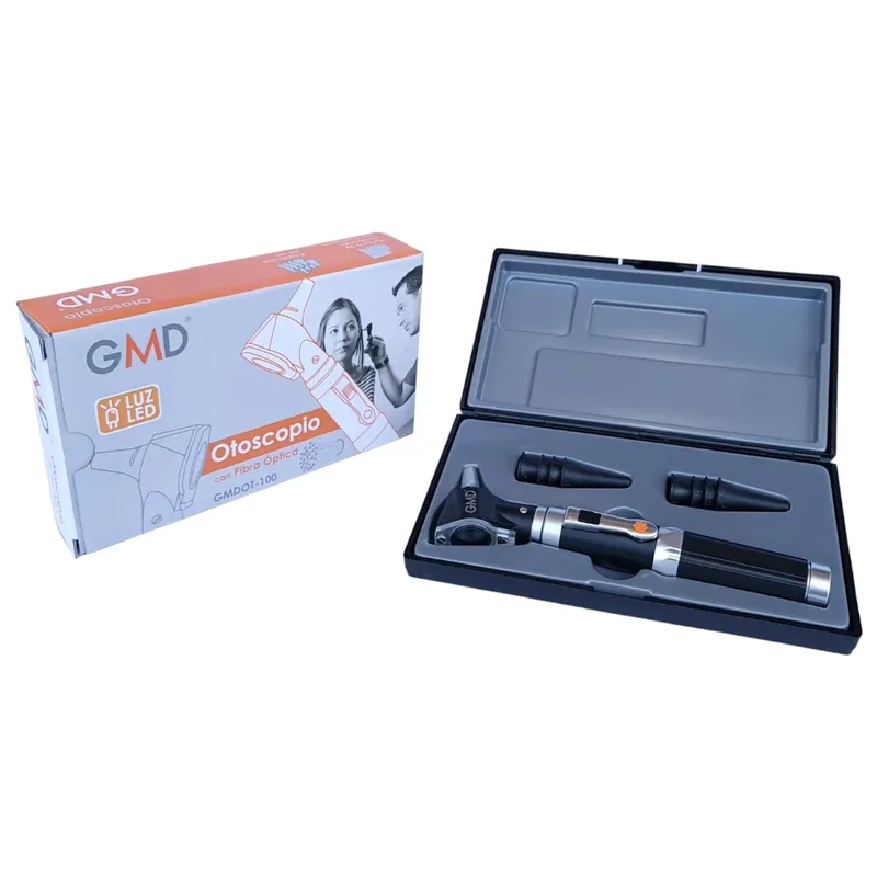 GMD - OTOSCOPIO FIBRA OPTICA LUZ LED DE GMD