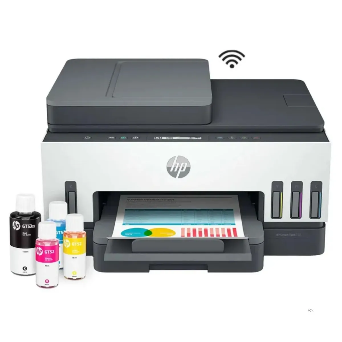 HP - Impresora HP Smart Tank 750 WIFI 4 en 1 Blanco