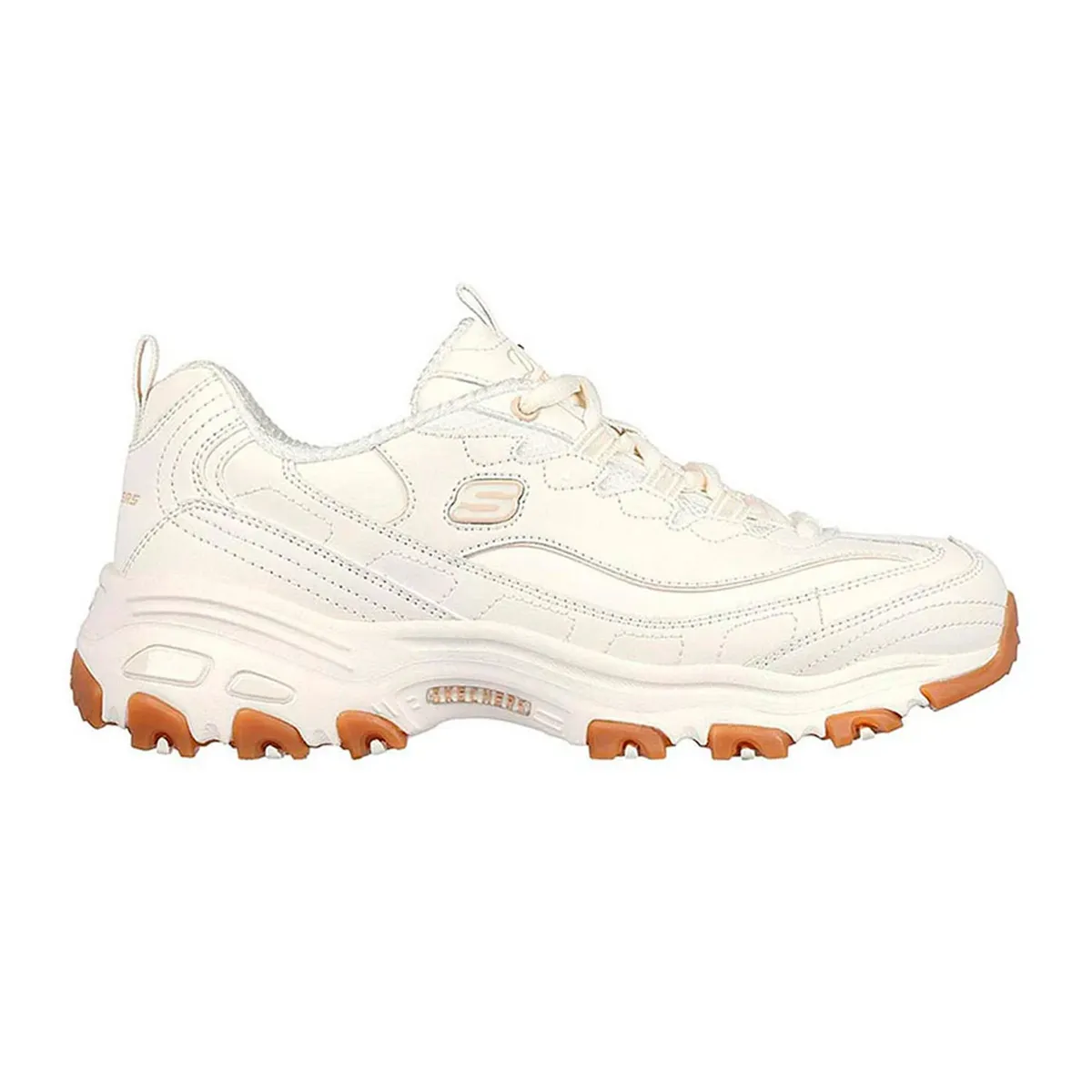 SKECHERS - Tenis Skechers Blanco Mujer  D Lites Good Neutral 149807-OFWT