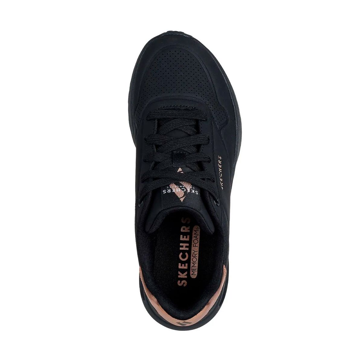 SKECHERS - Tenis Skechers  Negro Mujer Uno Lite Shimmer Along 177291-BBK