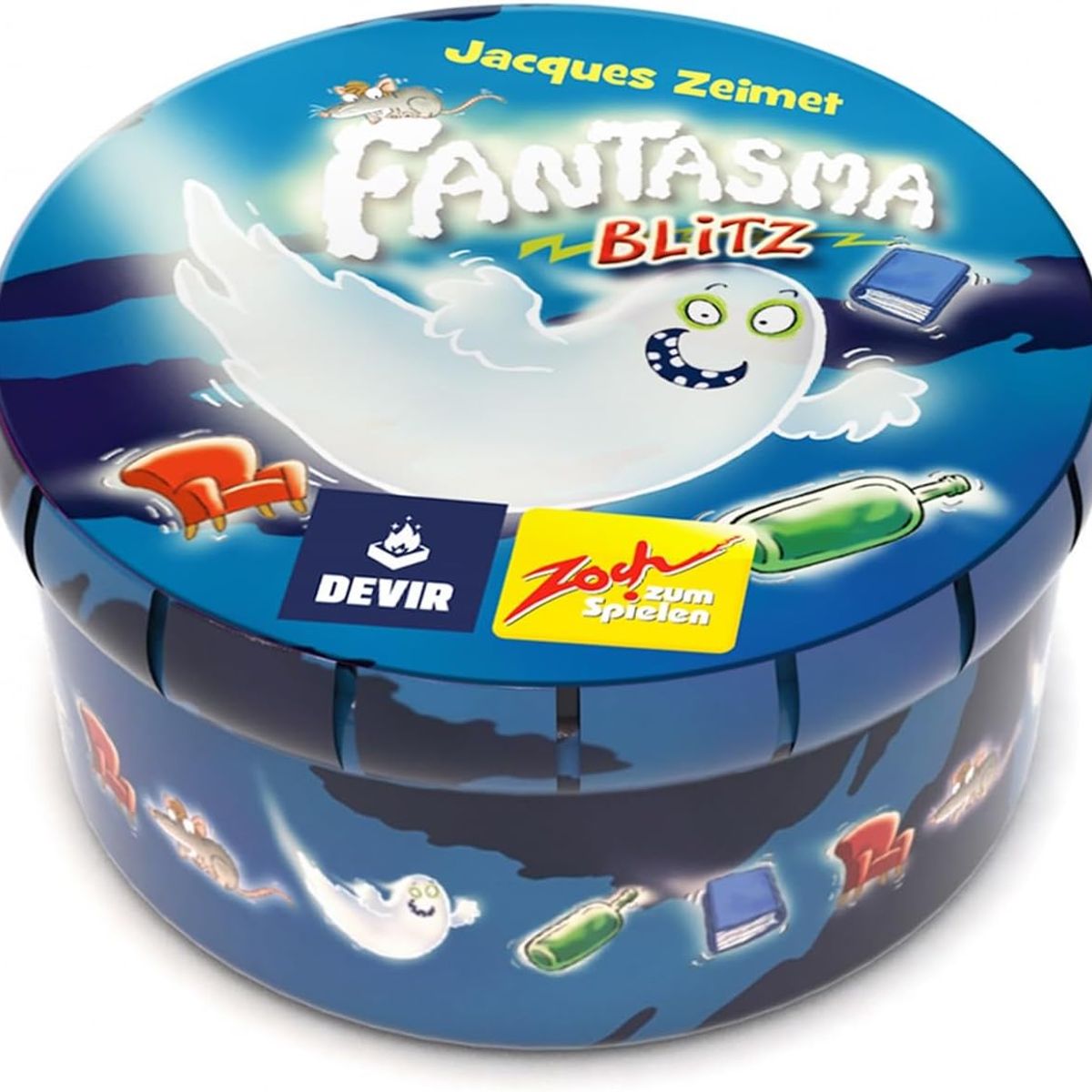 DEVIR - Juego De Mesa Reflejos Fantasma Blitz Mini Para Familia