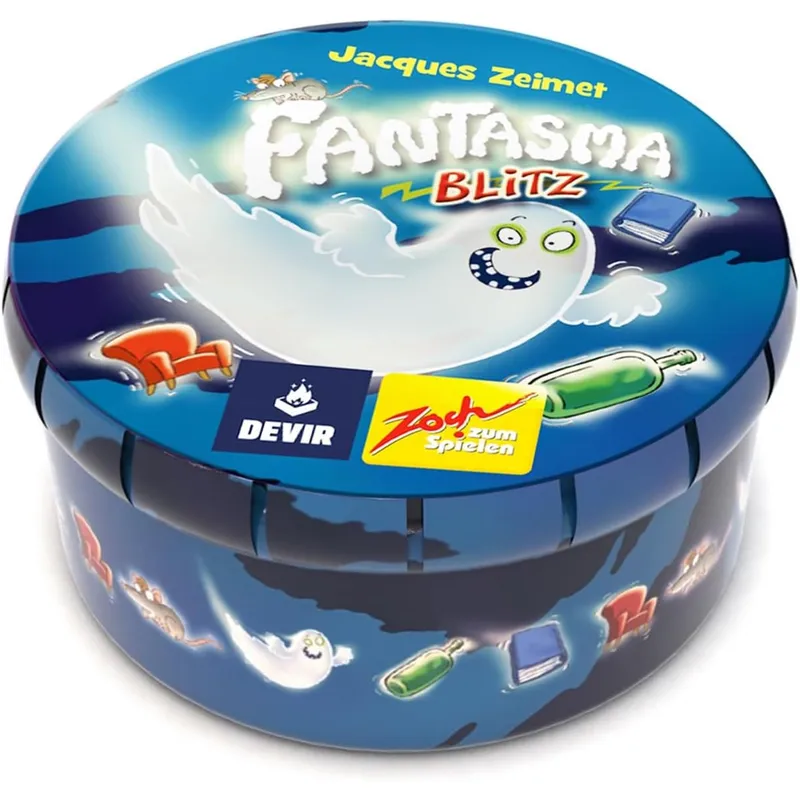 DEVIR - Juego De Mesa Reflejos Fantasma Blitz Mini Para Familia