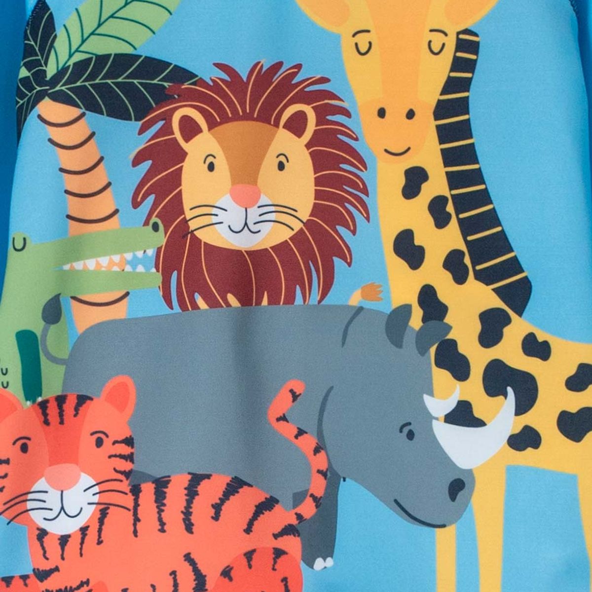 LITTLEMIC - Conjunto de baño LittleMic estampado azul para bebé niño