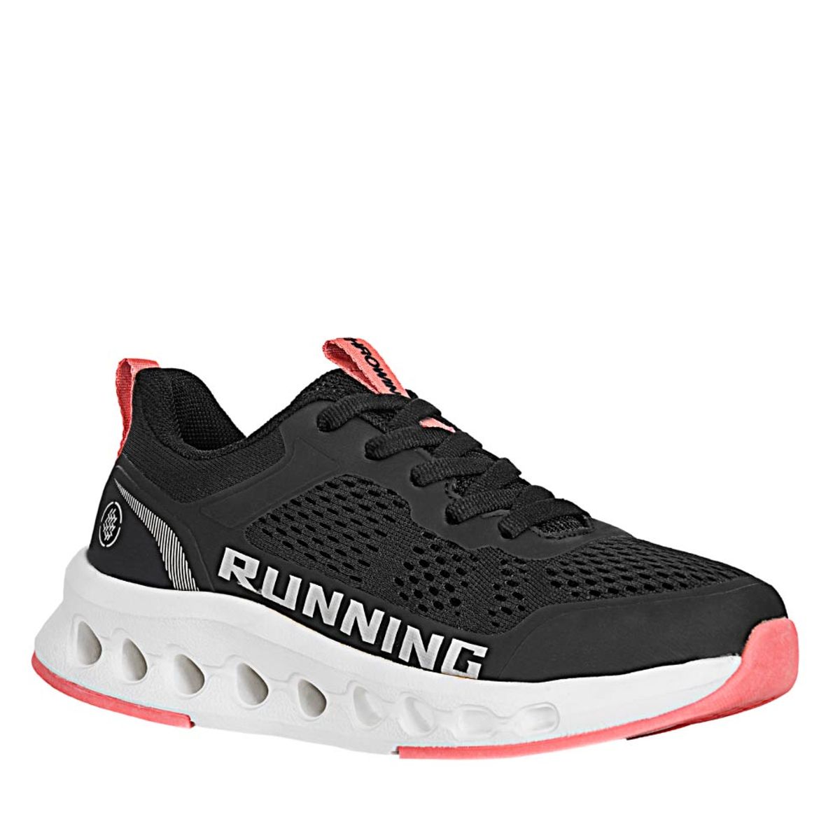 THROWING - Tenis de niña Throwing Negro fucsia tenis fuz 37-25-2 jun