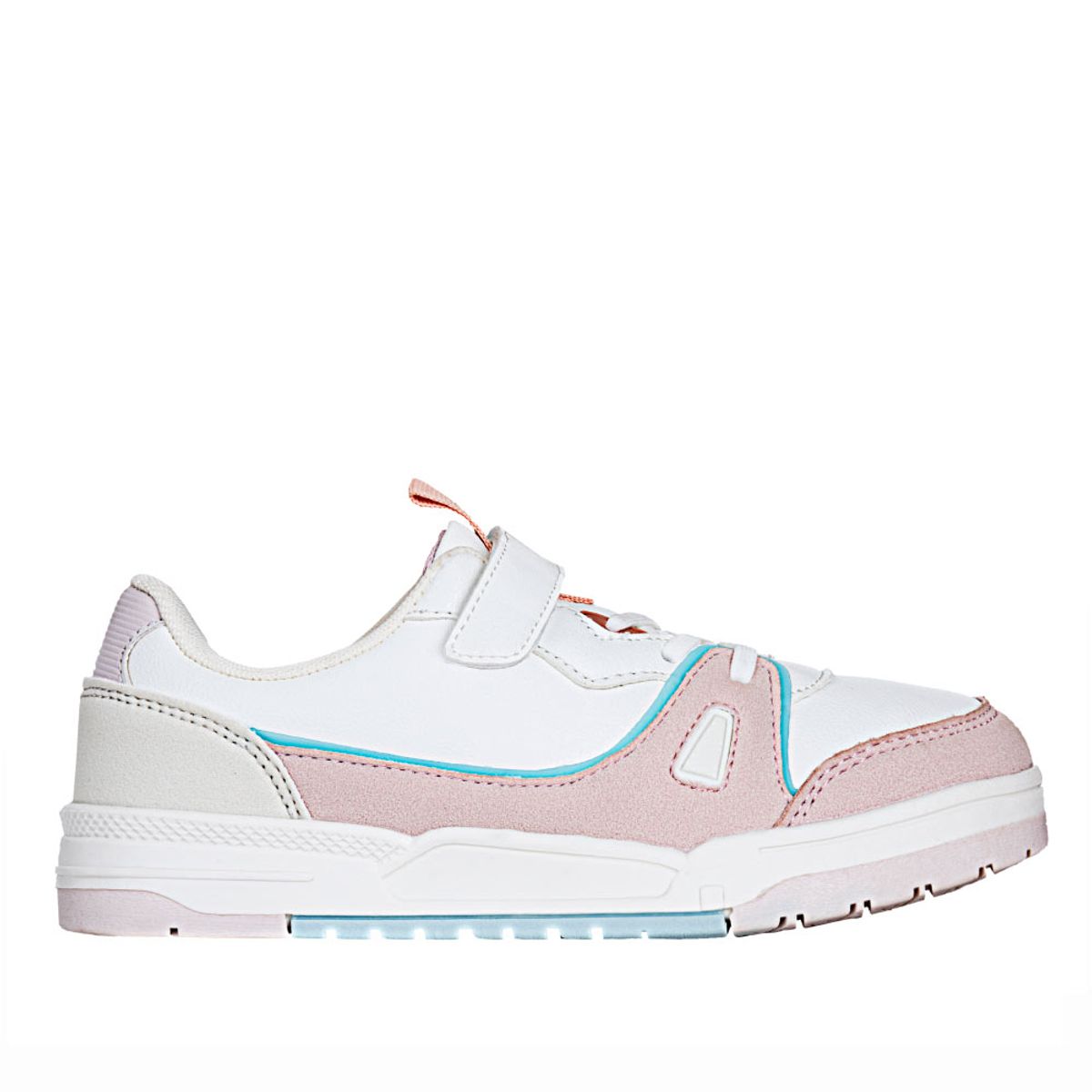 FRATTINI - Tenis de niña Frattini Blanco rosado tenis fuz 21-25-2 jun