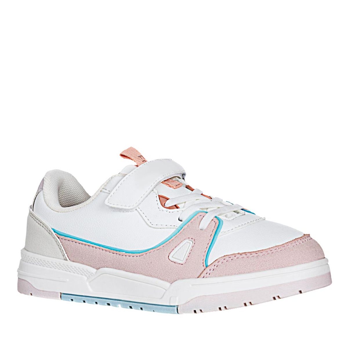 FRATTINI - Tenis de niña Frattini Blanco rosado tenis fuz 21-25-2 jun