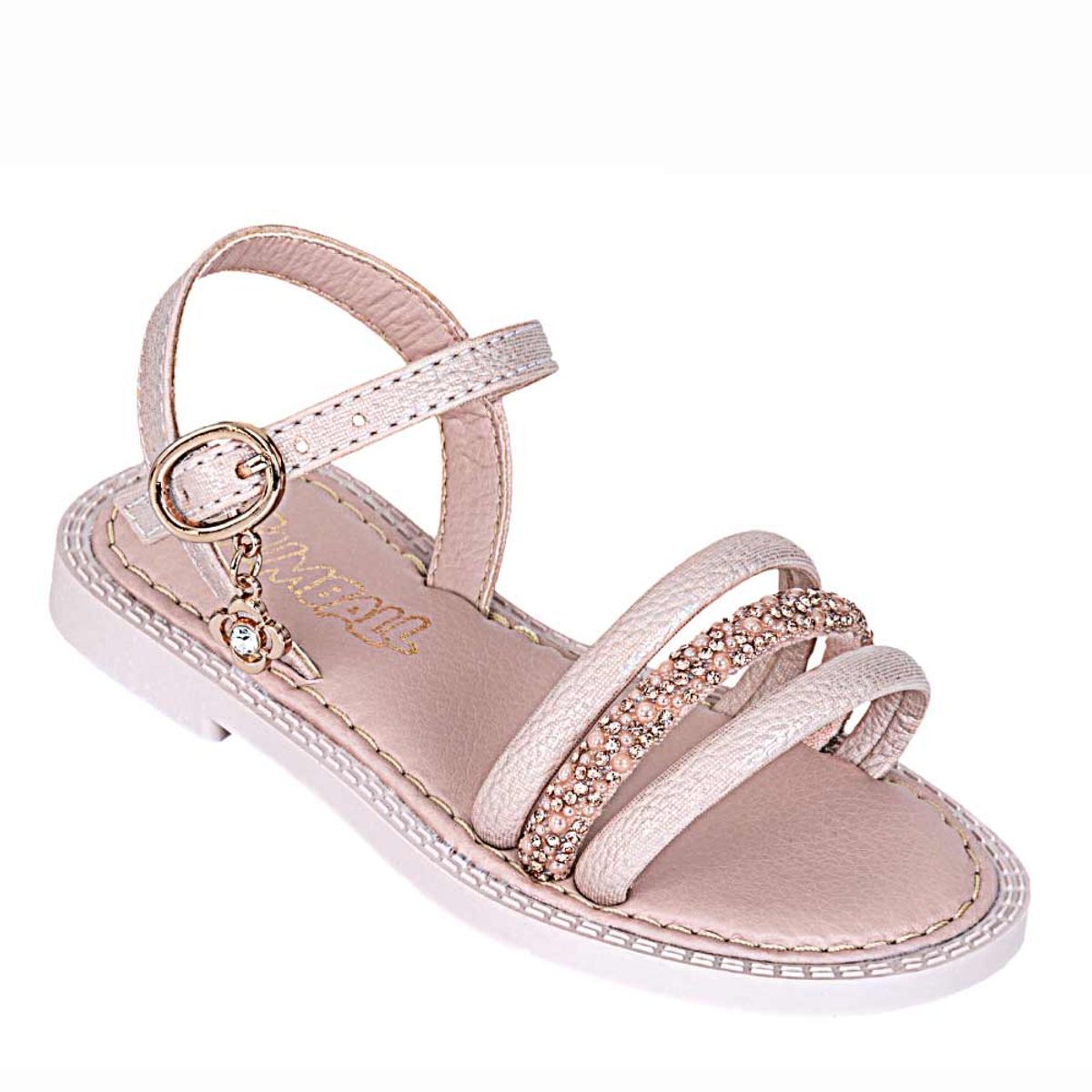 GUMBALL - Sandalia de niña Gumball Nude sandbolina