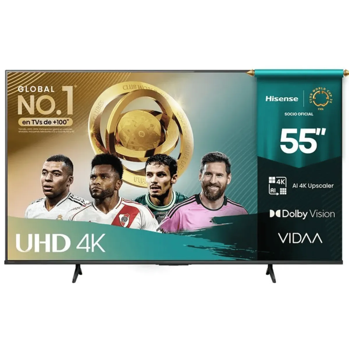 HISENSE - Televisor Hisense 55 Pulgadas LED FHD 55A5N VIDAA U9