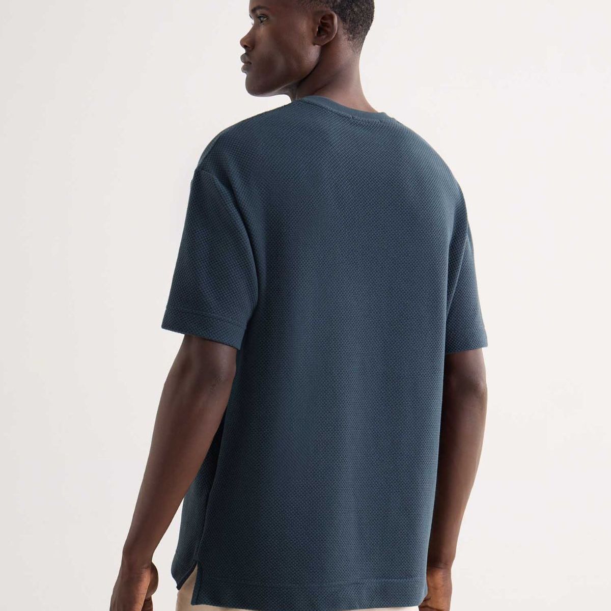 SEVEN SEVEN - Camiseta Para Hombre Manga Corta Cuello Redondo Color Azul Marca Seven Seven #45092754