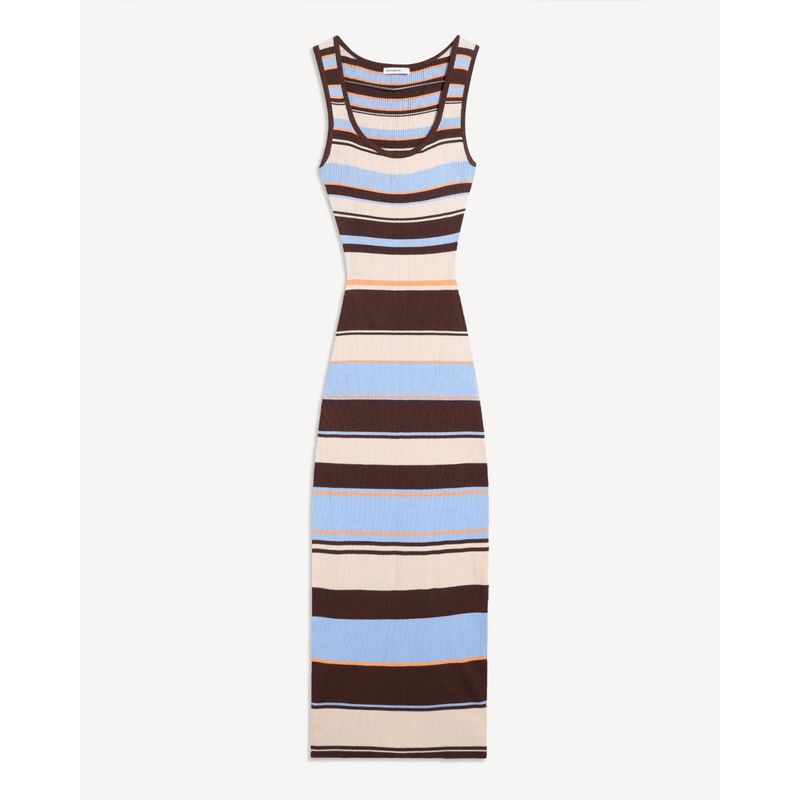 SEVEN SEVEN - Vestido Para Mujer M/Sisa Largo Color Café Marca Seven Seven #28171444