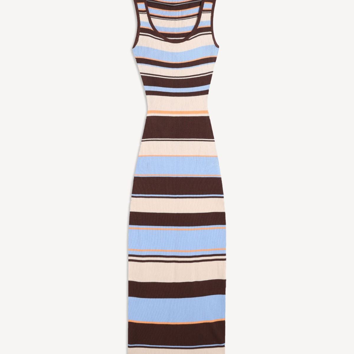 SEVEN SEVEN - Vestido Para Mujer M/Sisa Largo Color Café Marca Seven Seven #28171444