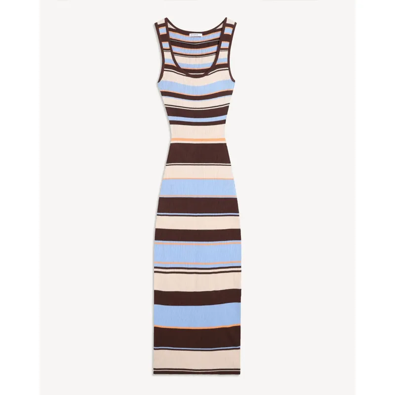 SEVEN SEVEN - Vestido Para Mujer M/Sisa Largo Color Café Marca Seven Seven #28171444