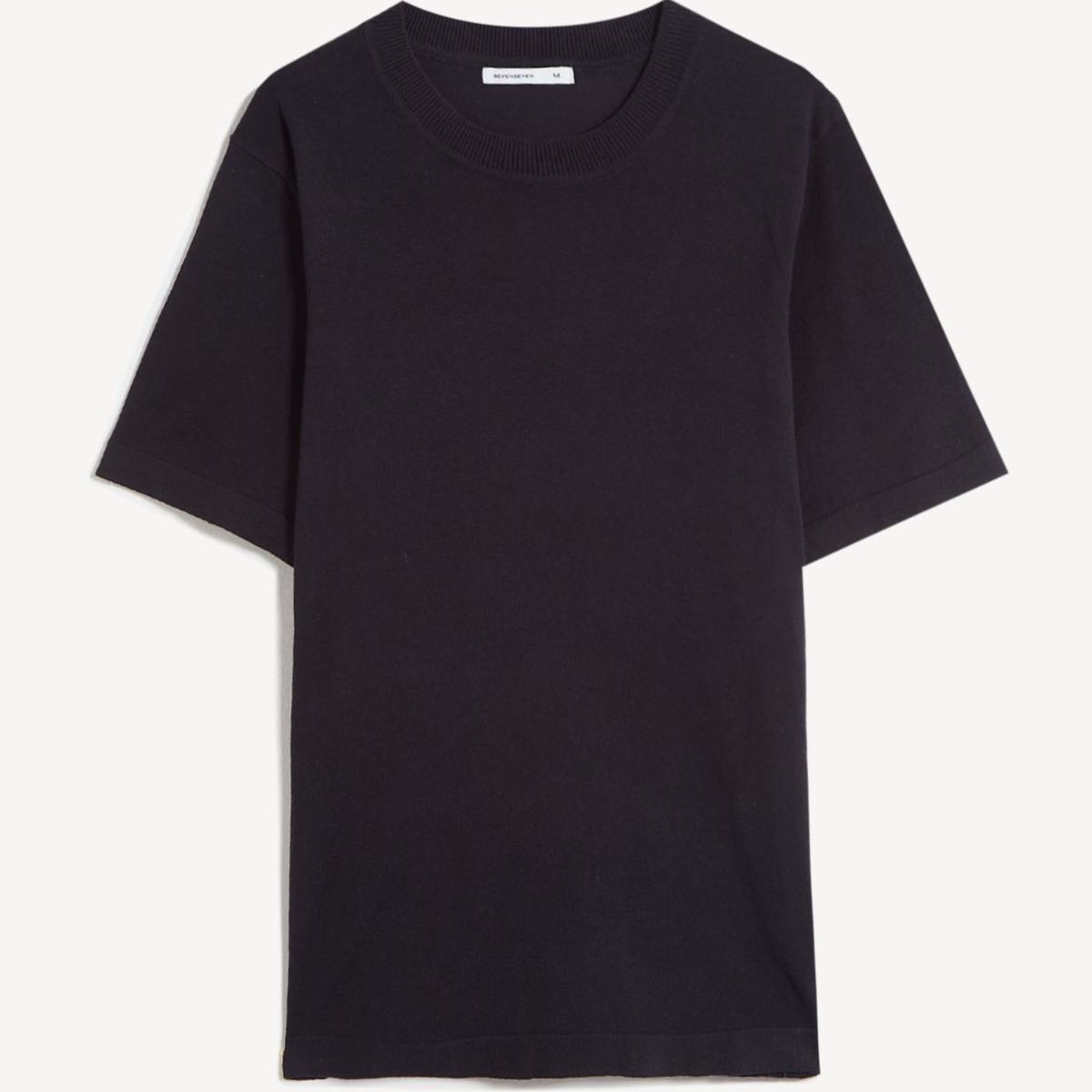 SEVEN SEVEN - Camiseta Para Hombre Manga Corta Cuello Redondo Color Negro Marca Seven Seven #45092771