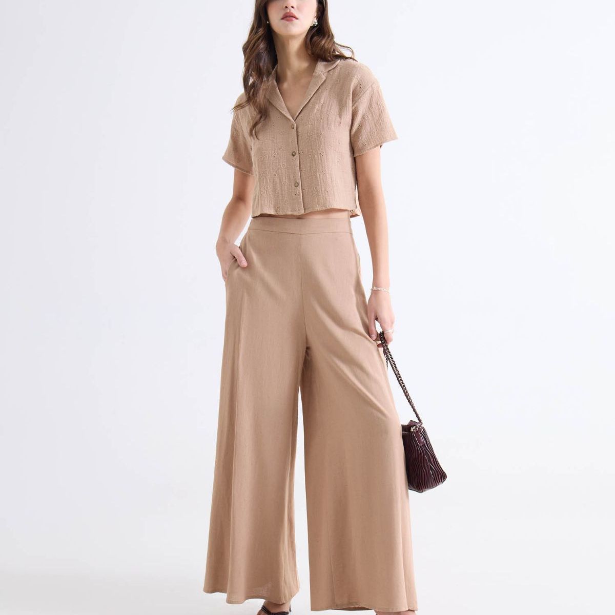 SEVEN SEVEN - Pantalón Para Mujer Moda Color Café Marca Seven Seven #28071926