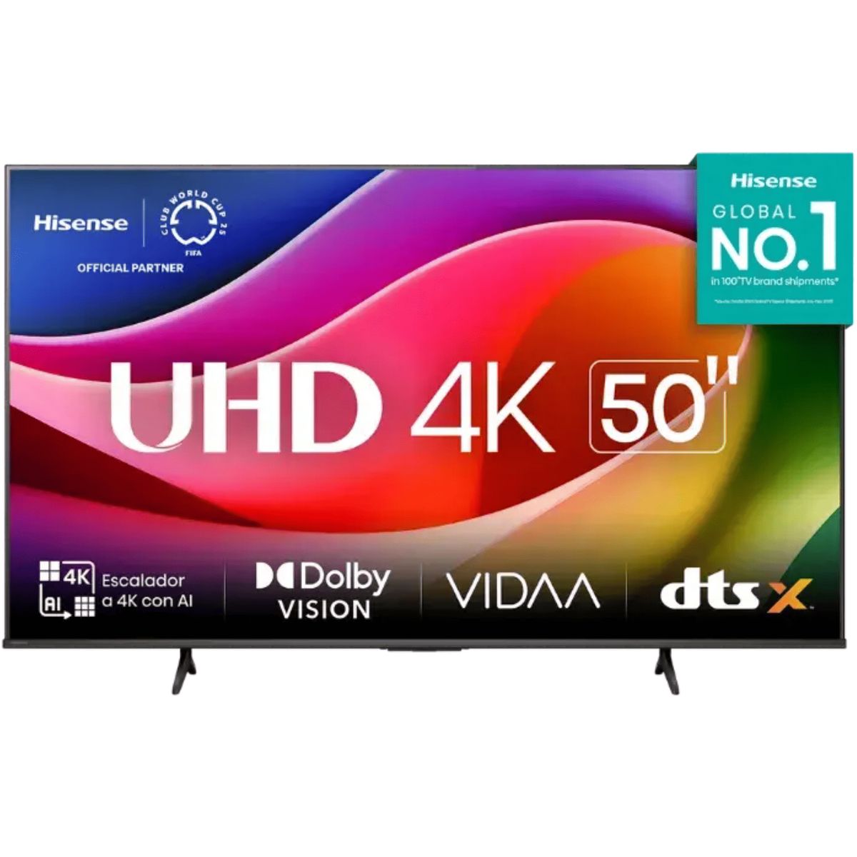 HISENSE - Televisor Hisense 50 Pulgadas LED FHD 50A5NV VIDAA U9