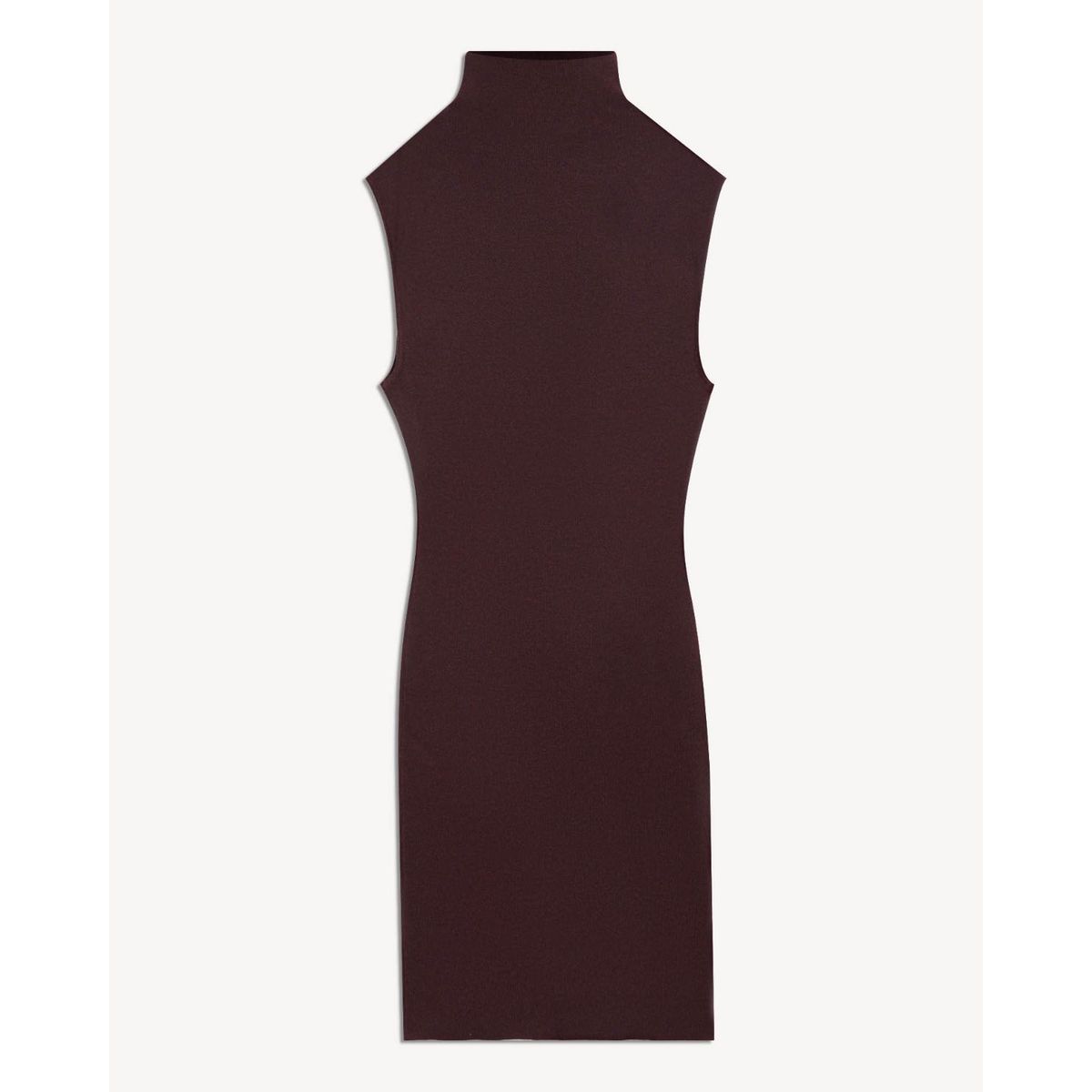 SEVEN SEVEN - Vestido Cuello Alto  Para Mujer Café Seven Seven