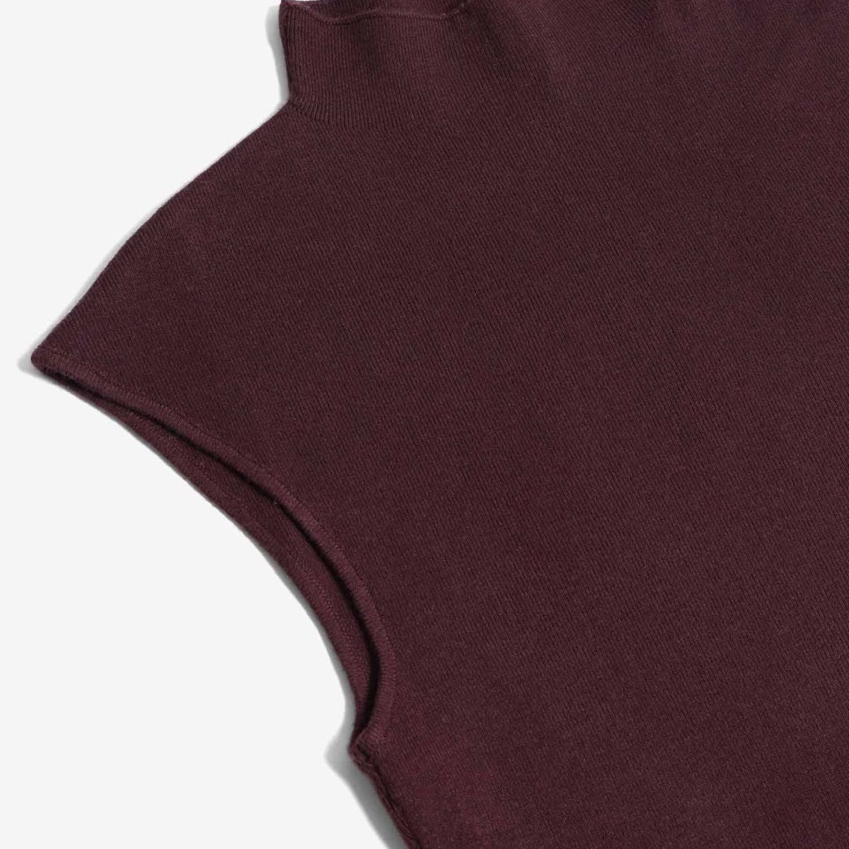 SEVEN SEVEN - Vestido Cuello Alto  Para Mujer Café Seven Seven