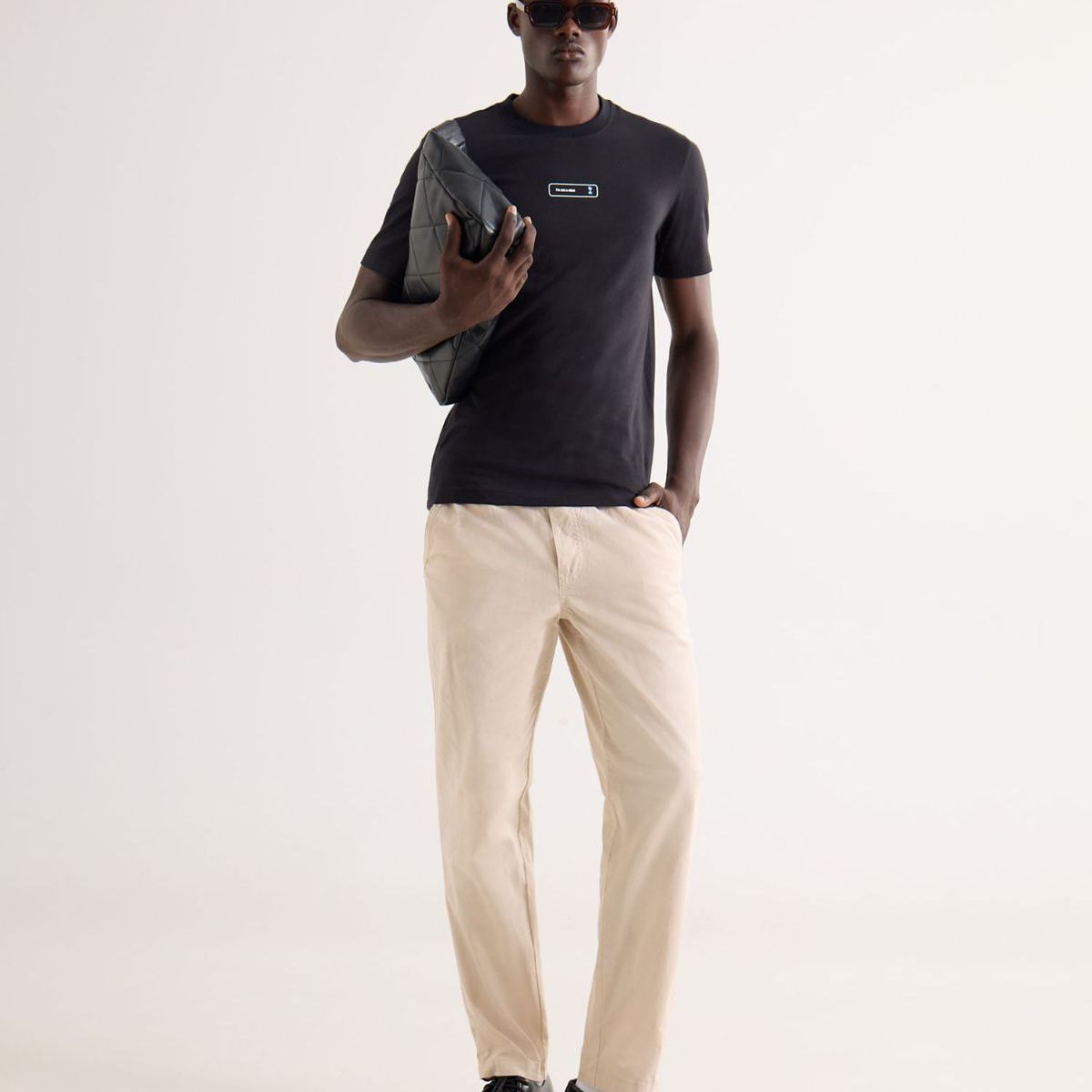 SEVEN SEVEN - Jogger Casual  Para Hombre Beige Seven Seven