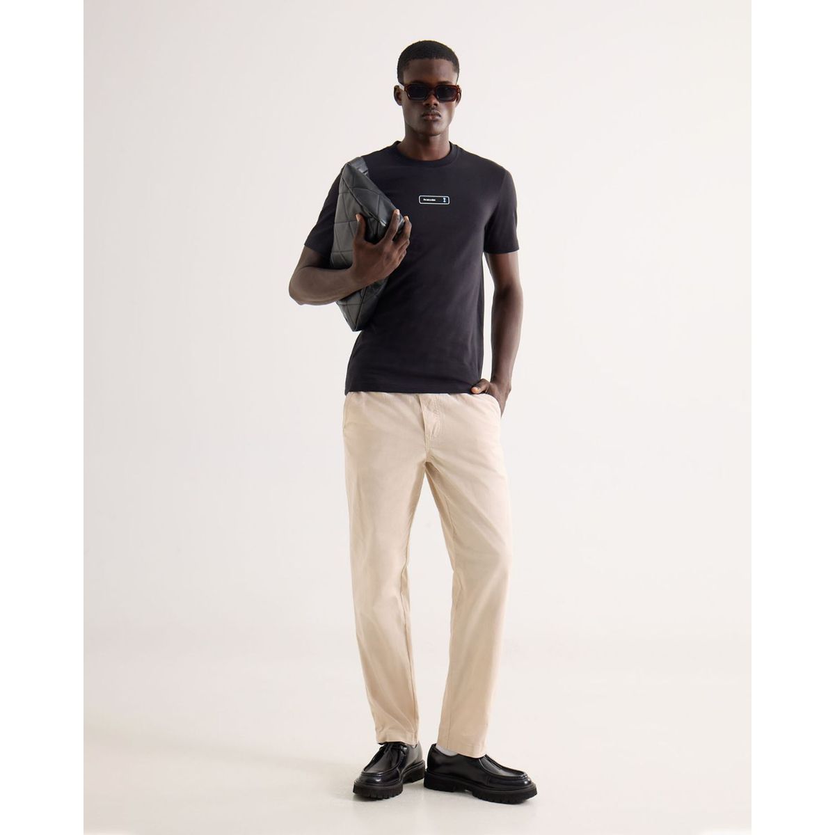SEVEN SEVEN - Jogger Casual  Para Hombre Beige Seven Seven