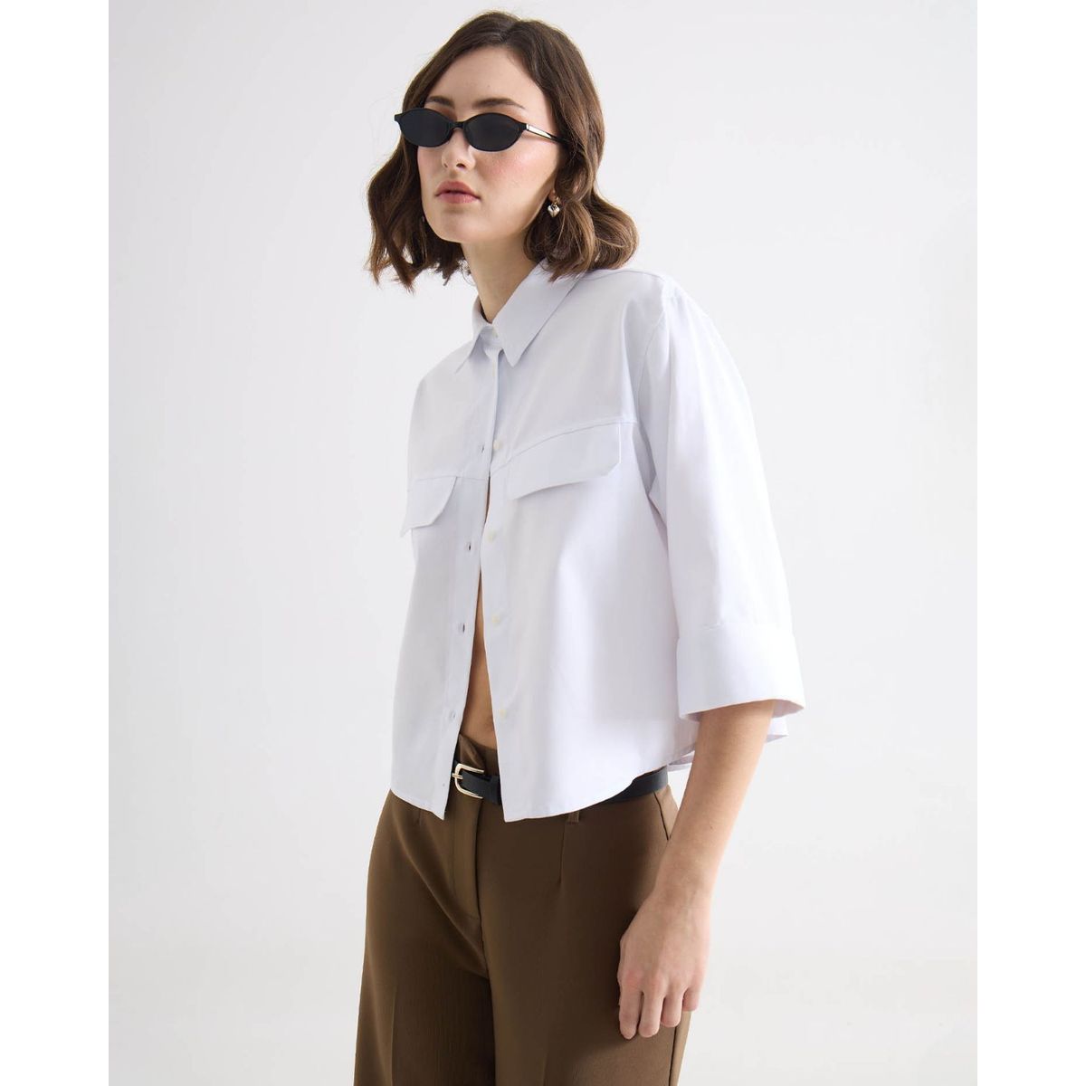 SEVEN SEVEN - Blusa Para Mujer Manga 3/4 Color Hueso Marca Seven Seven #28124127