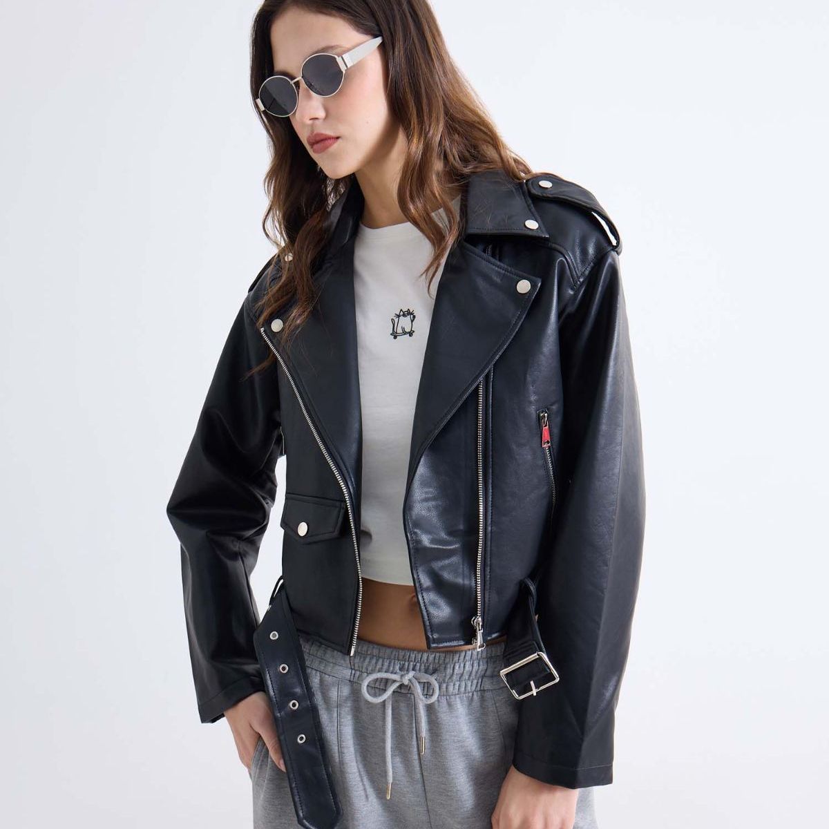 SEVEN SEVEN - Chaqueta Para Mujer Pu Color Negro Marca Seven Seven #28080991