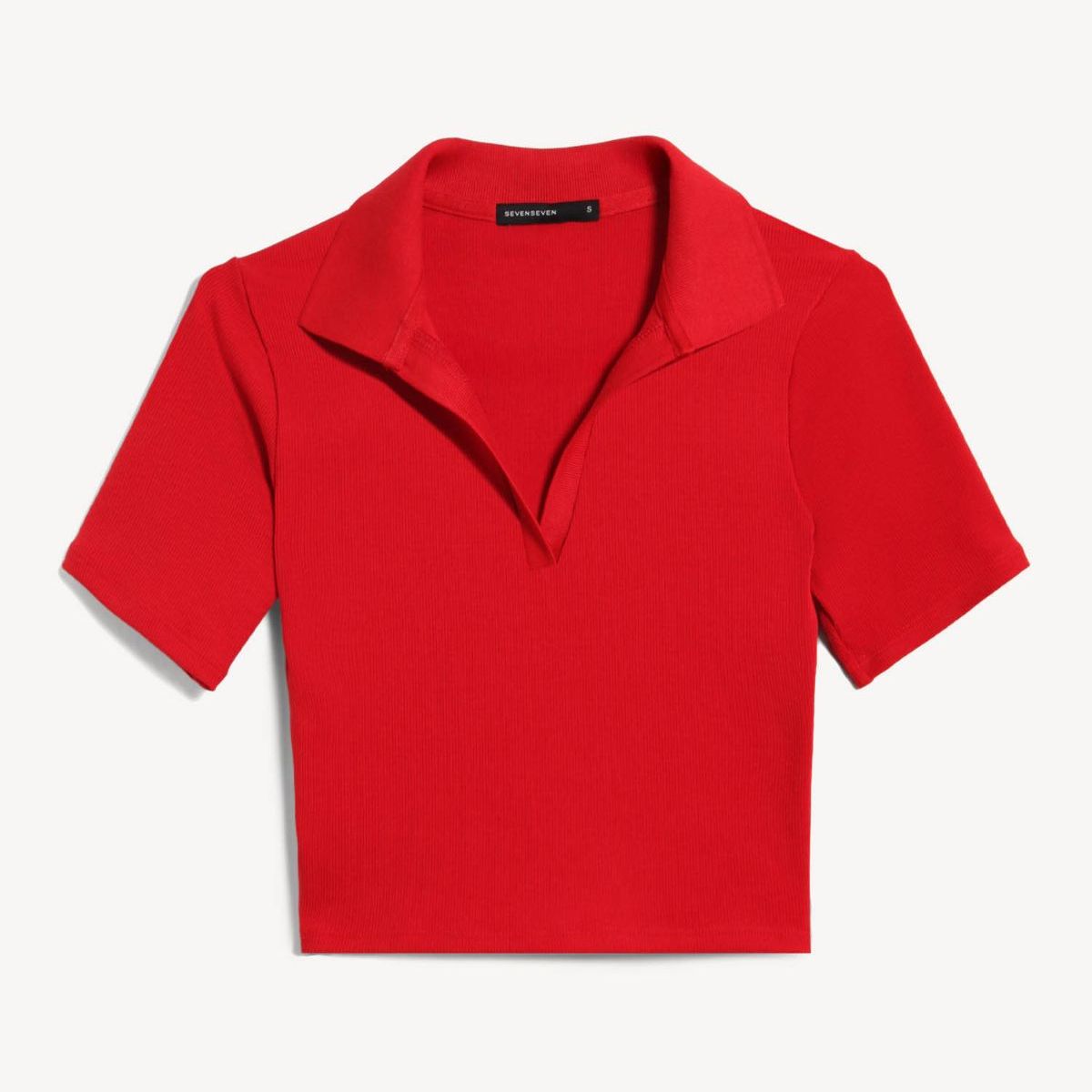 SEVEN SEVEN - Camiseta Para Mujer Manga Corta Moda Color Rojo Marca Seven Seven #28096380