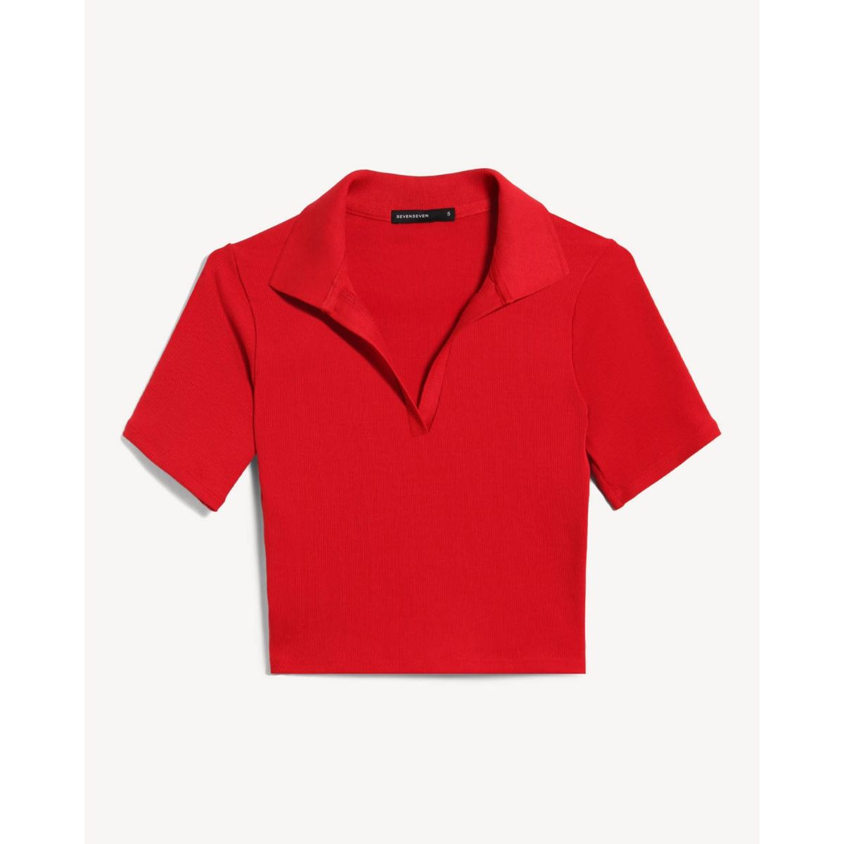 SEVEN SEVEN - Camiseta Para Mujer Manga Corta Moda Color Rojo Marca Seven Seven #28096380