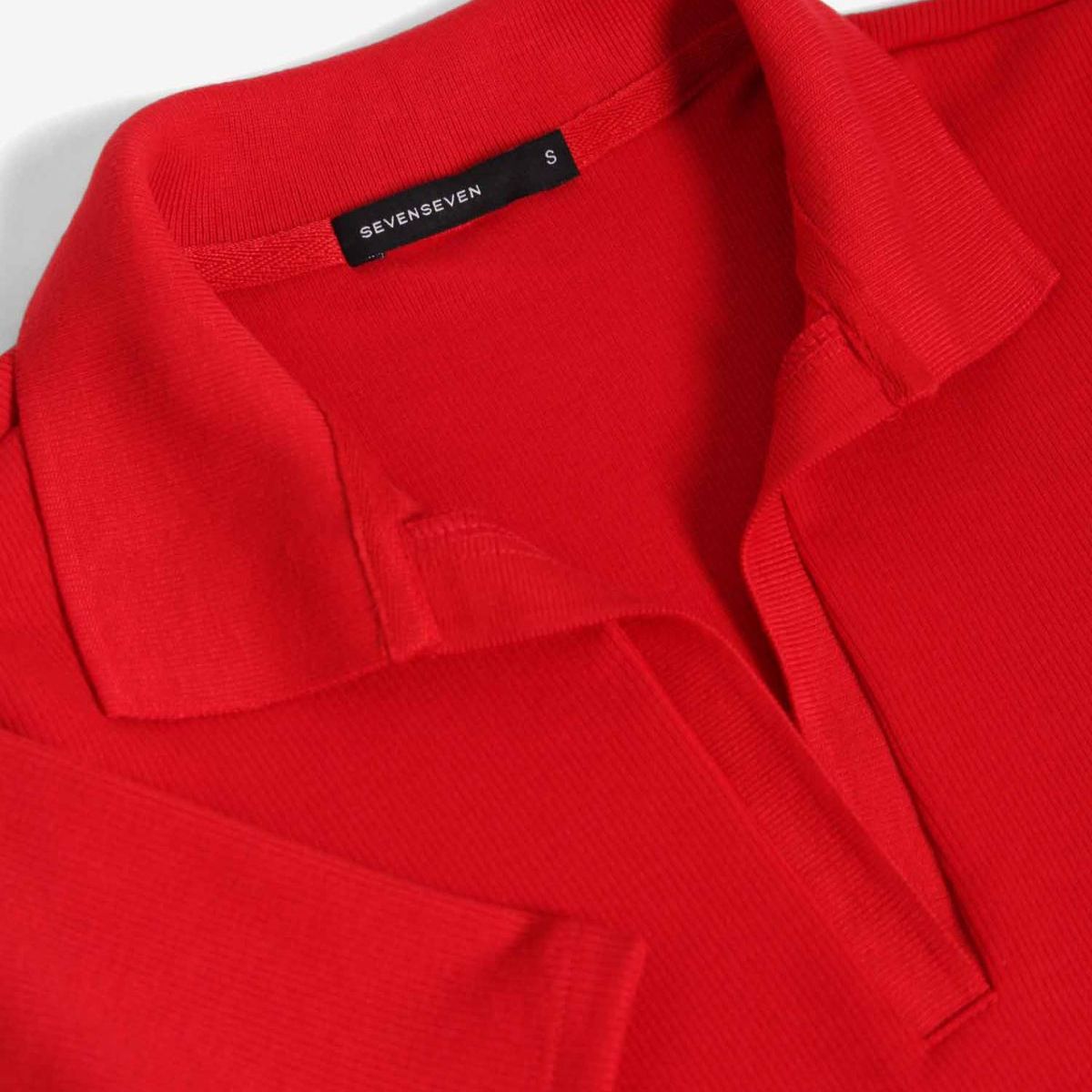 SEVEN SEVEN - Camiseta Para Mujer Manga Corta Moda Color Rojo Marca Seven Seven #28096380