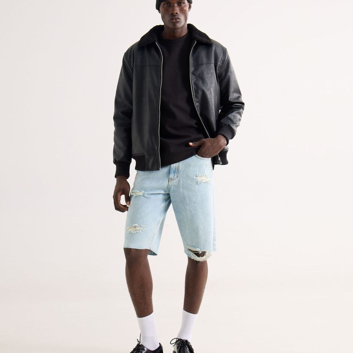 SEVEN SEVEN - Bermuda Para Hombre Regular Corto Color Azul Marca Seven Seven #45100728