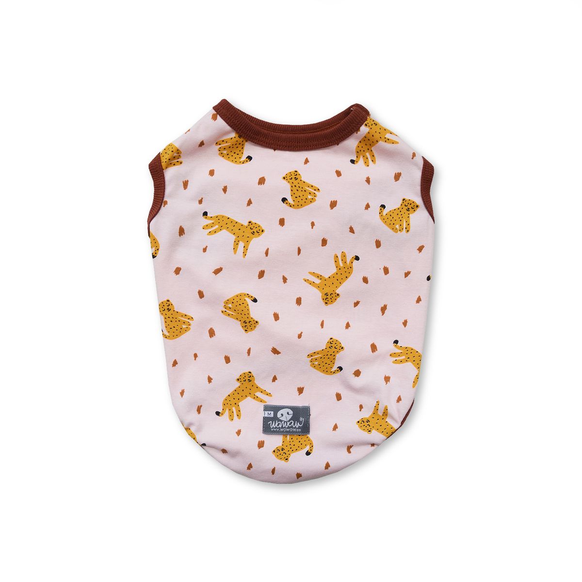 WAWAW - Esqueleto XL rosa leopardos