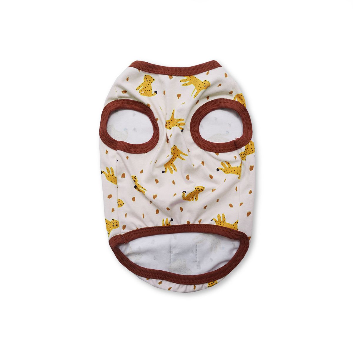 WAWAW - Esqueleto XXS marfil leopardos