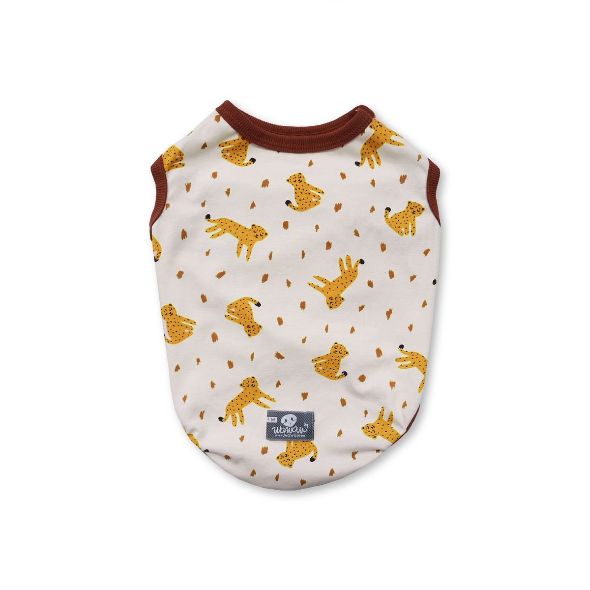 WAWAW - Esqueleto XXS marfil leopardos