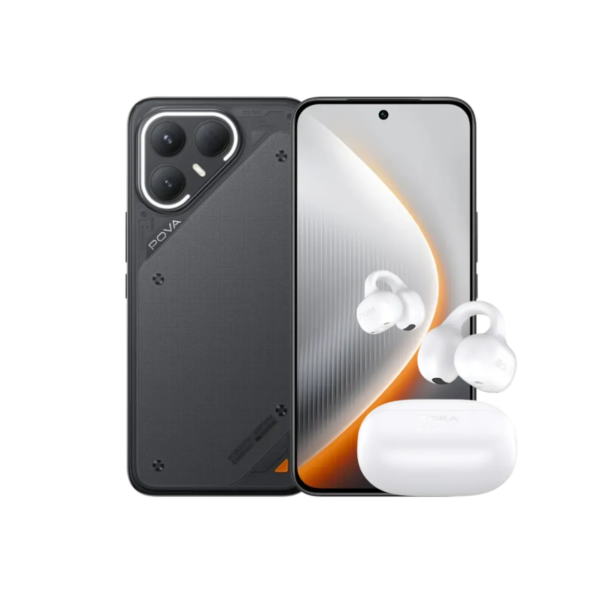 TECNO MOBILE - COMBO TECNO POVA 7 5G 256GB ROM 8+8GB RAM + AUDIFONOS IMNALABRICOS