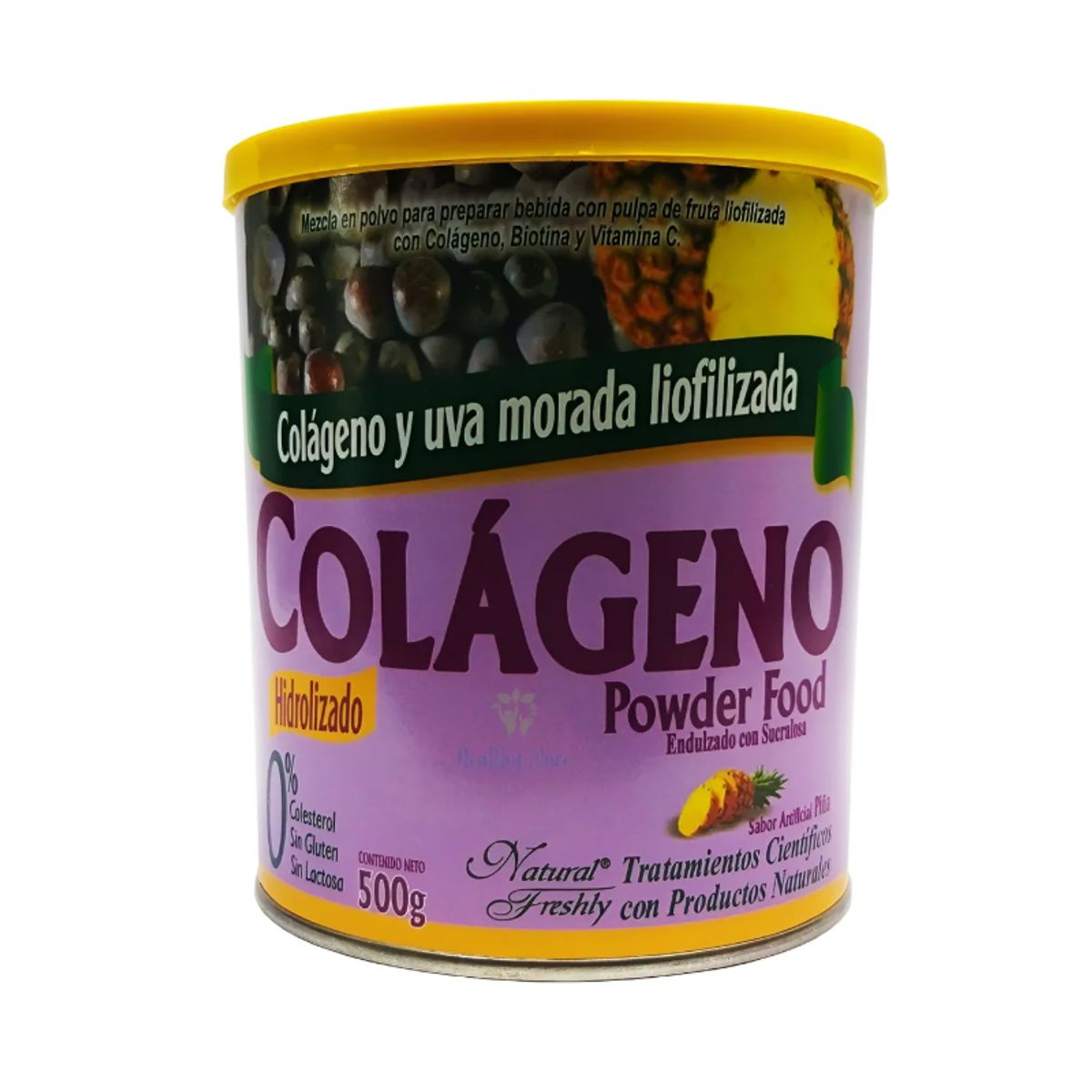 NATURAL FRESHLY - ALIMENTO EN POLVO CON COLAGENO HIDROLIZADO X 500 GR./