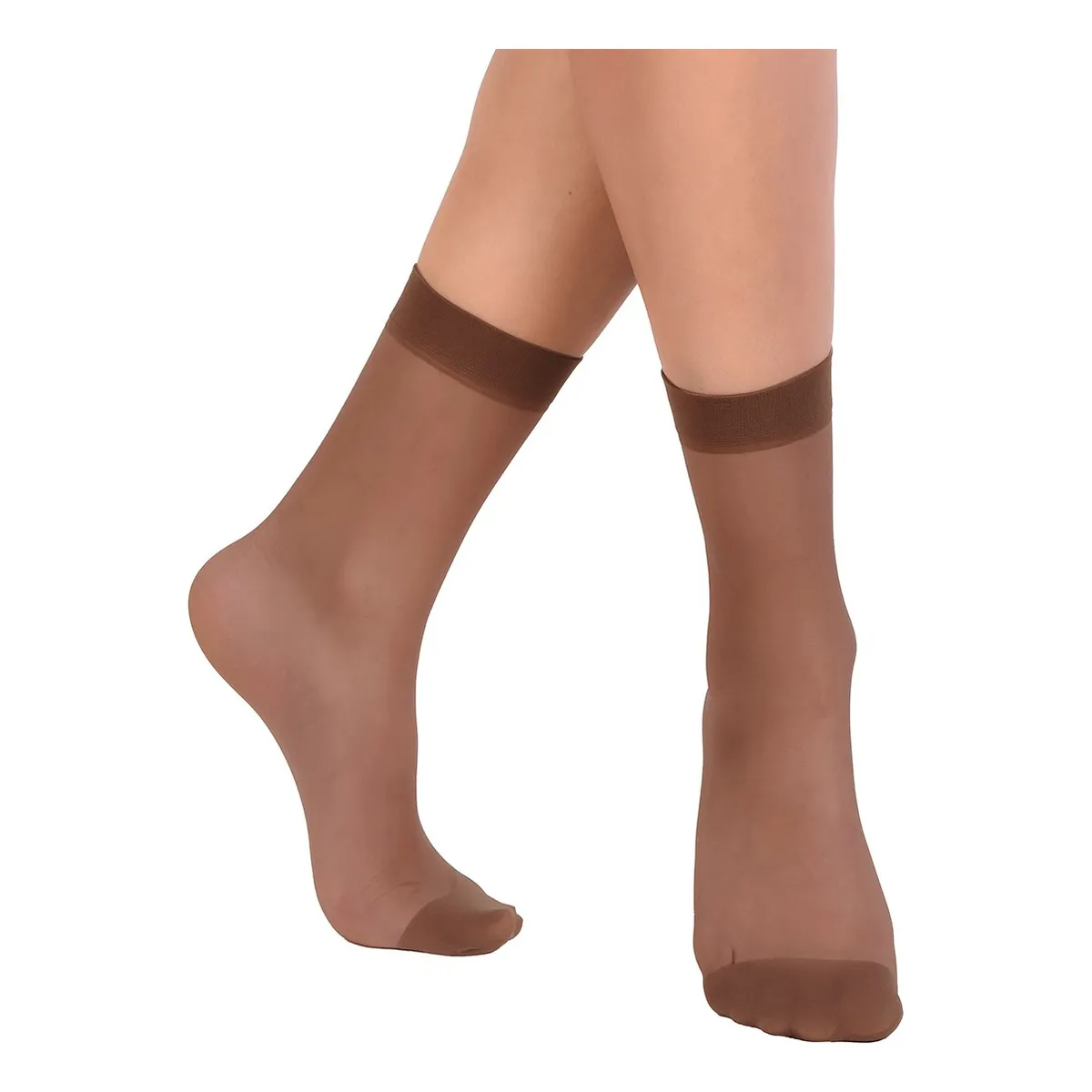 RITCHI - Mini Media Transparente Mujer Ritchi Textura Suave Elegante y Cómoda