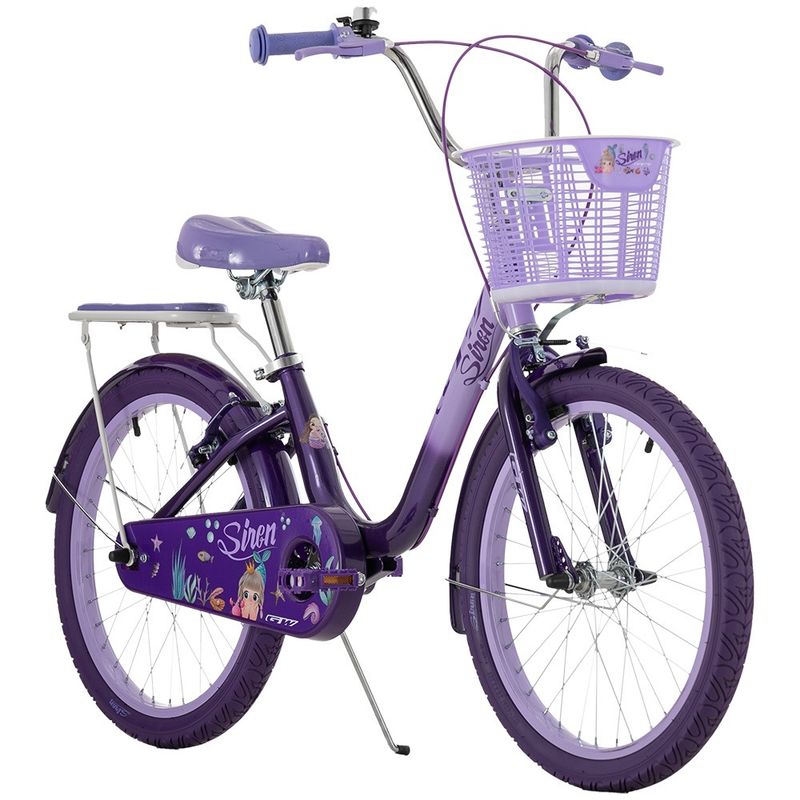 GW - Bicicleta GW SIREN Playera Rin 20 Morado perla/ Azul