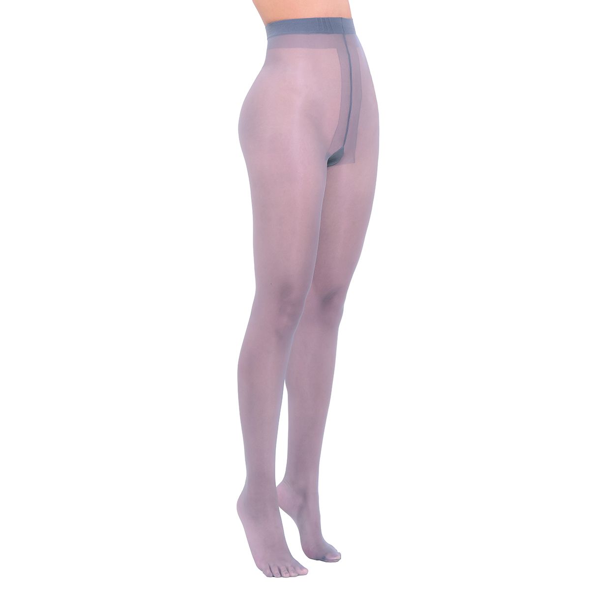 RITCHI - Media Velada Verano Ritchi Alta Transparencia Brillante Sin Panty para Mujer