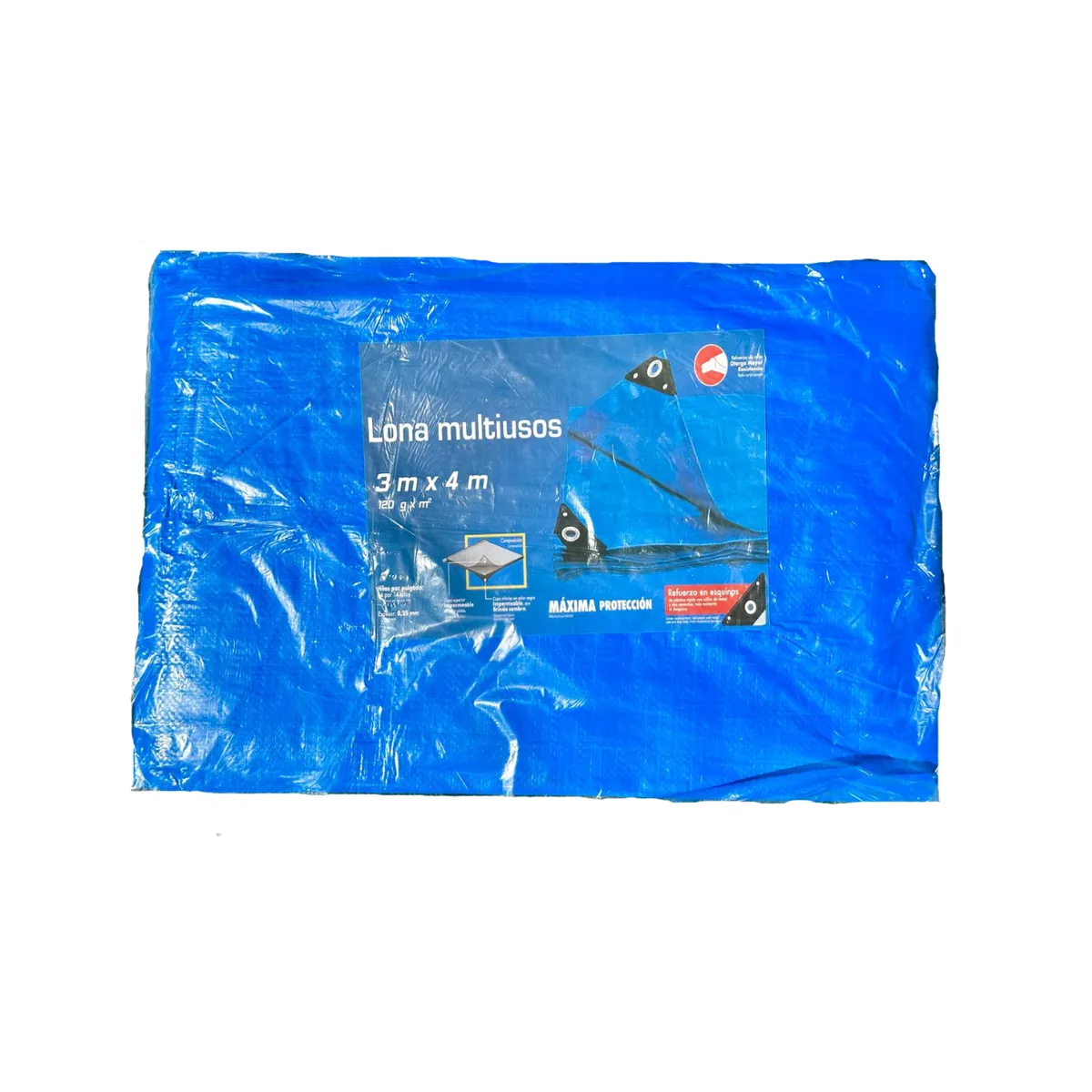 GENERICO - Lona Multiusos Impermeables 3m x 4m