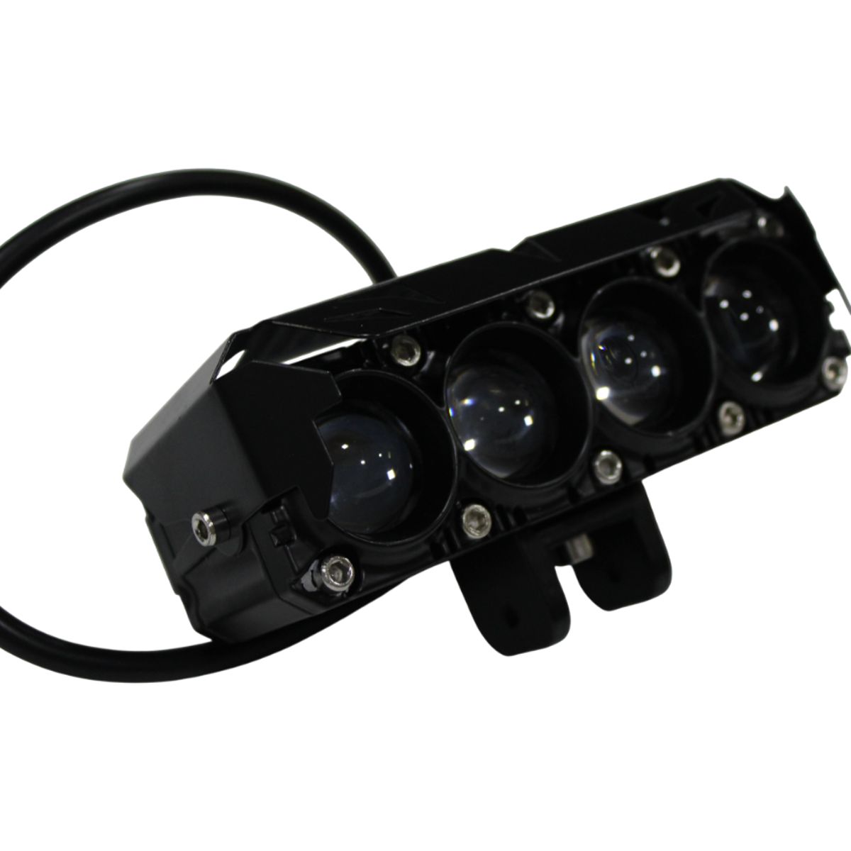 GENERICO - Faro para Moto Antiniebla con Luz LED  Alta Potencia 4 FOCOS