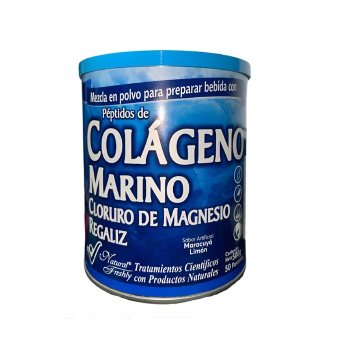 NATURAL FRESHLY - ALIMENTO EN POLVO CON COLAGENO MARINO X 500 GR.