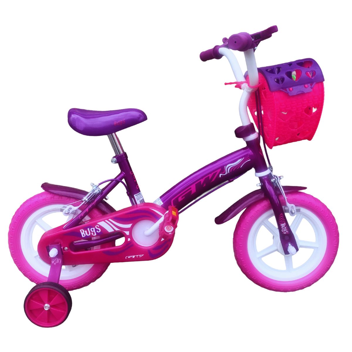 GW - Bicicleta Gw Bugs R 12 Niños  2025 /  Lila - Rosa