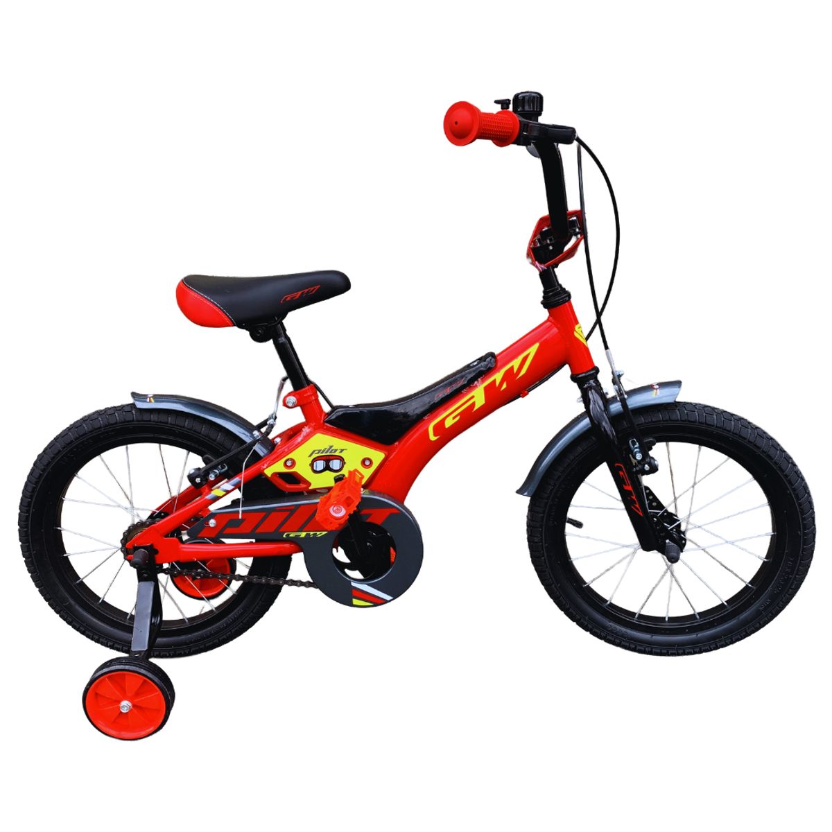 GW - Bicicleta Infantil Gw Pilot Rin 16 Tipo Cross Roja